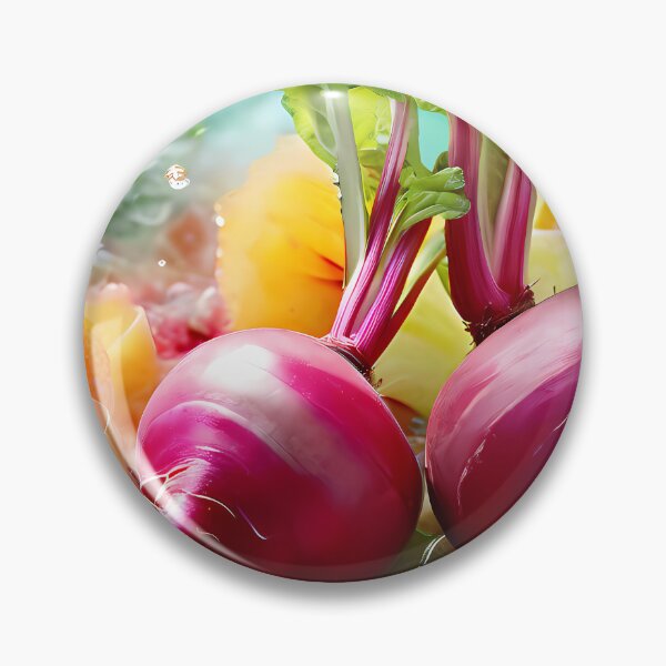 Item preview, Fresh beetroot in watercolor style designed and sold by Mianku | Für das Leben.