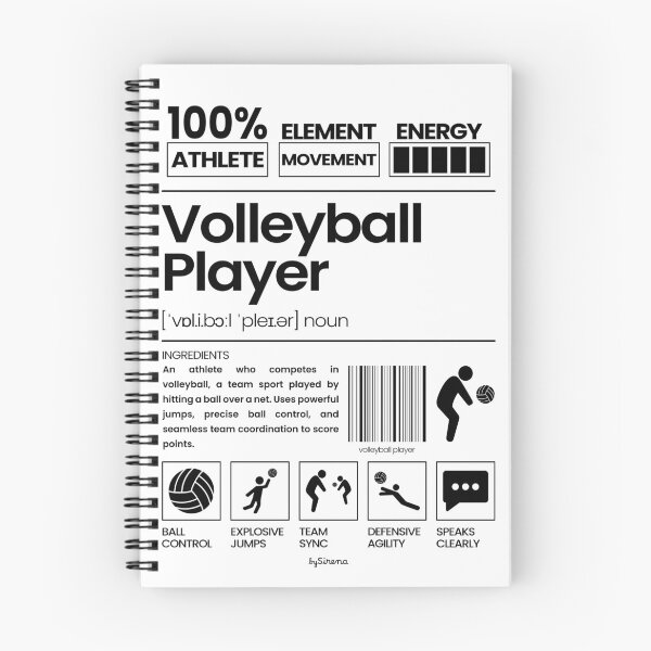 Item preview, Volleyball Player || Jobs Series - Black designed and sold by bySirena.