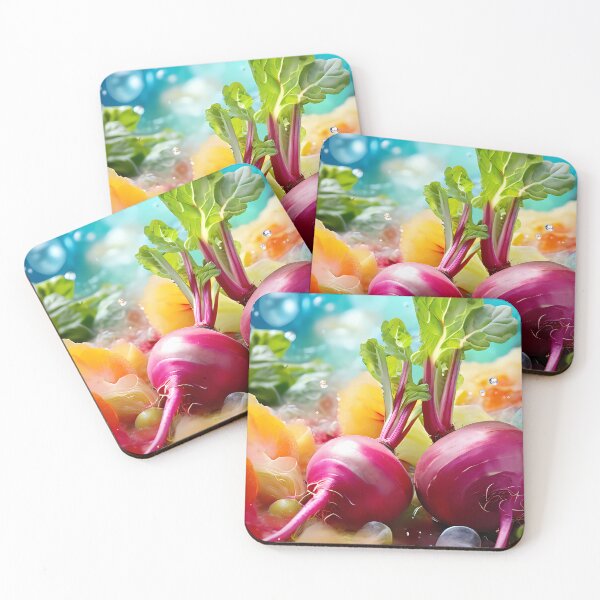 Item preview, Fresh beetroot in watercolor style designed and sold by Mianku | Für das Leben.