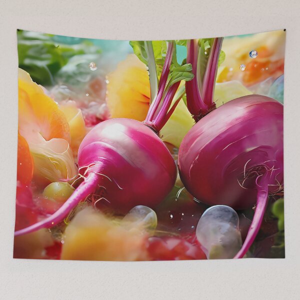 Item preview, Fresh beetroot in watercolor style designed and sold by Mianku | Für das Leben.