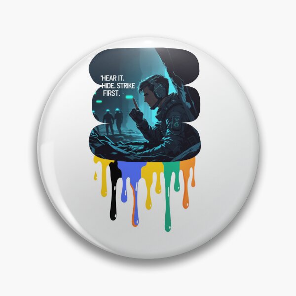 Item preview, Hide And Strike First extraction shooter designed and sold by SloganSauce.