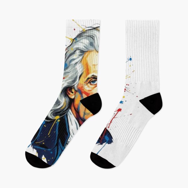Item preview, Isaac Newton Painted Portrait – Classic Science Art Inspired Design designed and sold by AndresGB.