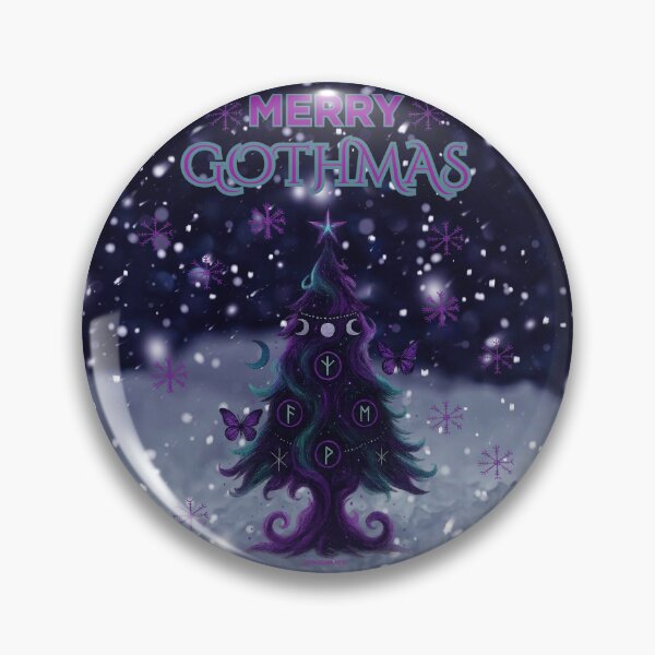 Item preview, Witchy Gothmas Christmas Tree – Protection & Serenity Rune Magic | CarmaQuanTarot designed and sold by CarmaQuanTarot.