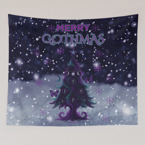 Item preview, Witchy Gothmas Christmas Tree – Protection & Serenity Rune Magic | CarmaQuanTarot designed and sold by CarmaQuanTarot.