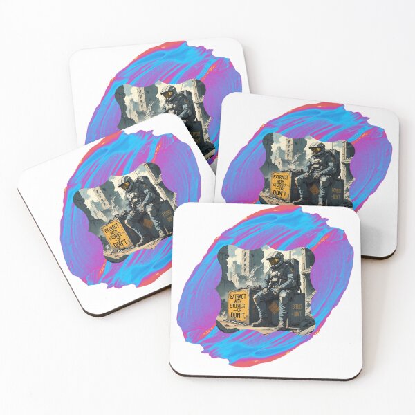 Item preview, Extract With Stories modern gamer art designed and sold by SloganSauce.