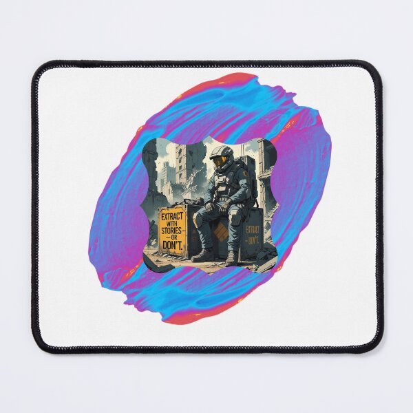 Item preview, Extract With Stories modern gamer art designed and sold by SloganSauce.