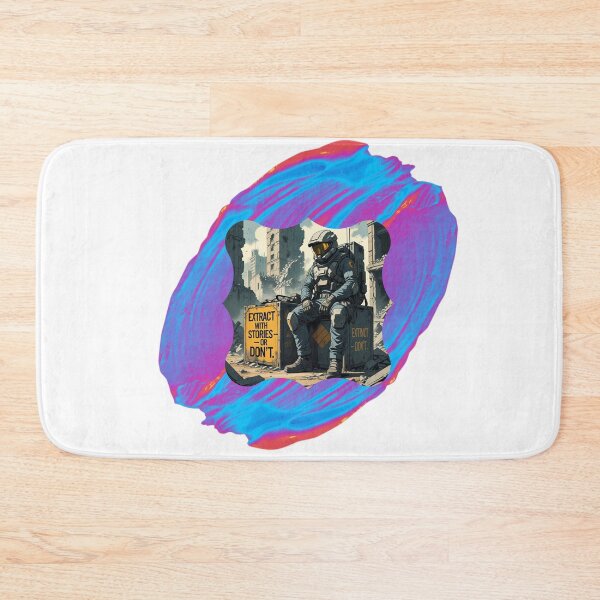 Item preview, Extract With Stories modern gamer art designed and sold by SloganSauce.