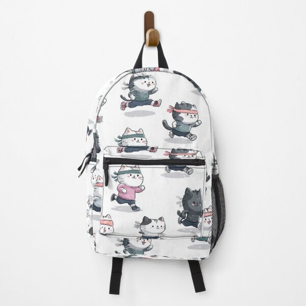 Item preview, Running Cat Pattern – Funny Jogging Cats Design for Runners     | Cat Lover | Running | Gift idea  designed and sold by VieUnique.