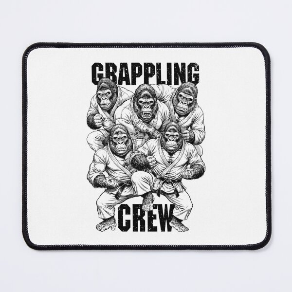 Item preview, Gorilla Jiu Jitsu Ju Jutsu MMA BJJ Funny Grappling Crew designed and sold by GrandeDuc.