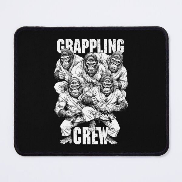Item preview, Gorilla Jiu Jitsu Ju Jutsu MMA BJJ Funny Grappling Crew designed and sold by GrandeDuc.