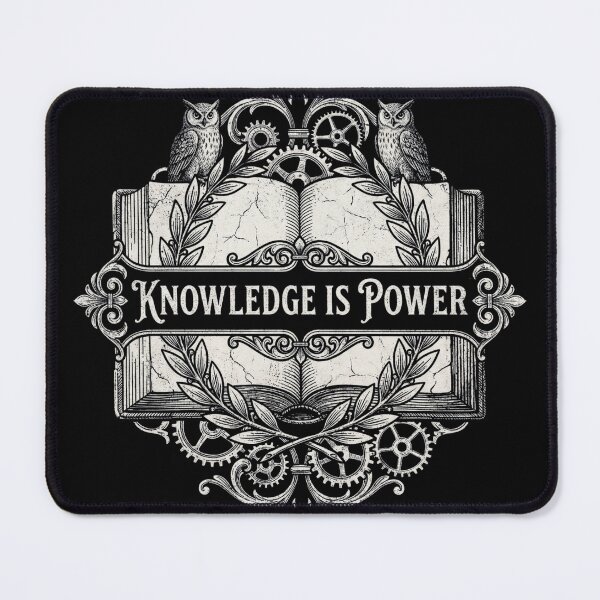 Item preview, Intricate Knowledge Is Power Academic T-Shirt designed and sold by Everyday Epics.