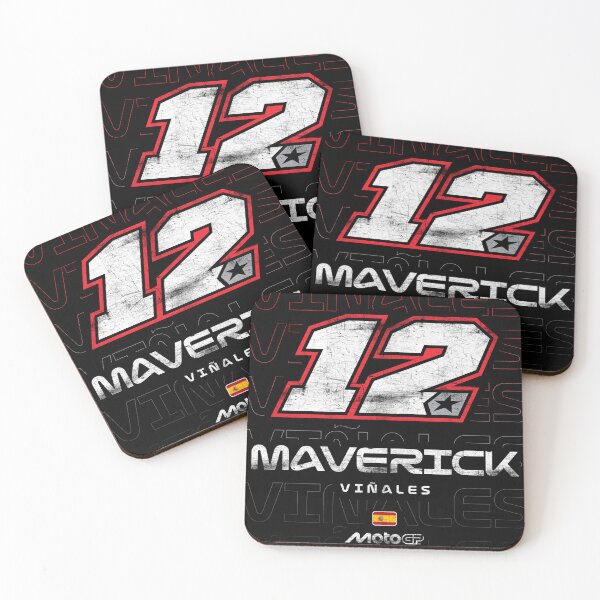 Artikelvorschau, Maverick Viñales, Startnummer 12, MotoGP Spanien, Red Bull KTM Tech3 entworfen und verkauft von Stotee.