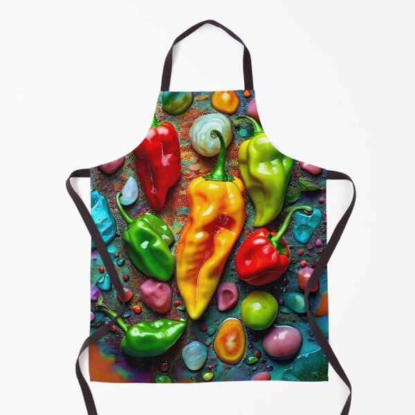 Item preview, Colorful bell peppers and decorative stones designed and sold by Mianku | Für das Leben.