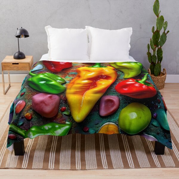 Item preview, Colorful bell peppers and decorative stones designed and sold by Mianku | Für das Leben.