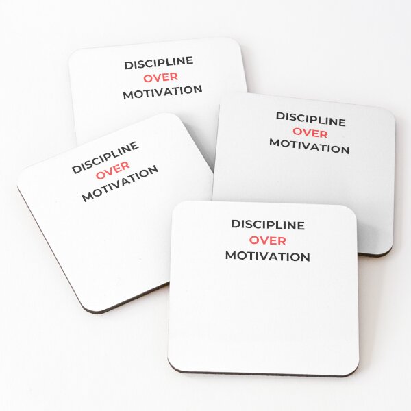 Item preview, Discipline Over Motivation designed and sold by SilentHustle.