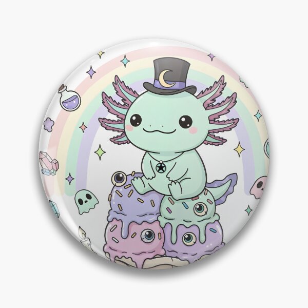 Item preview, Astral Axolotl – Archmage of the Gelato Galaxy designed and sold by RubisLeaf.