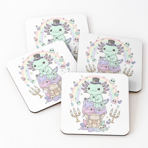 Item preview, Astral Axolotl – Archmage of the Gelato Galaxy designed and sold by RubisLeaf.