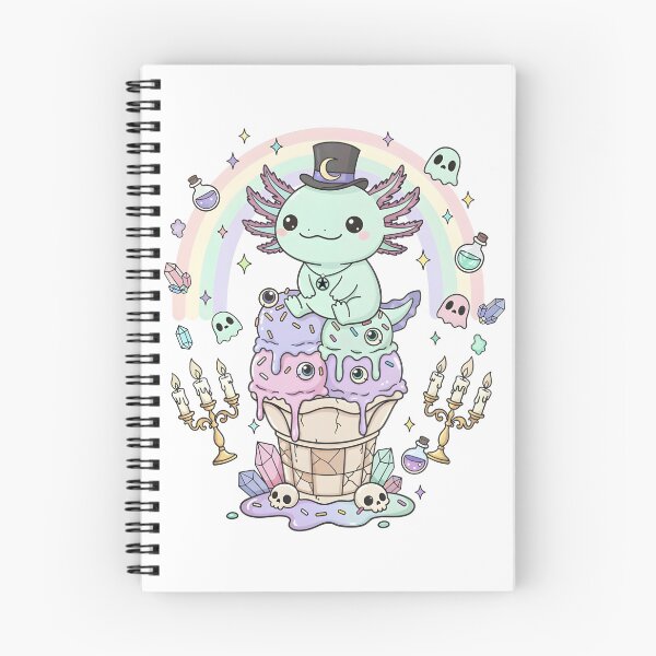 Item preview, Astral Axolotl – Archmage of the Gelato Galaxy designed and sold by RubisLeaf.