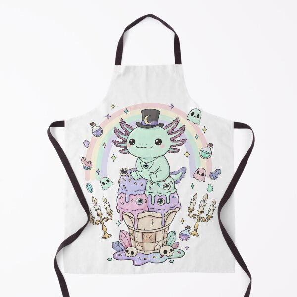 Item preview, Astral Axolotl – Archmage of the Gelato Galaxy designed and sold by RubisLeaf.