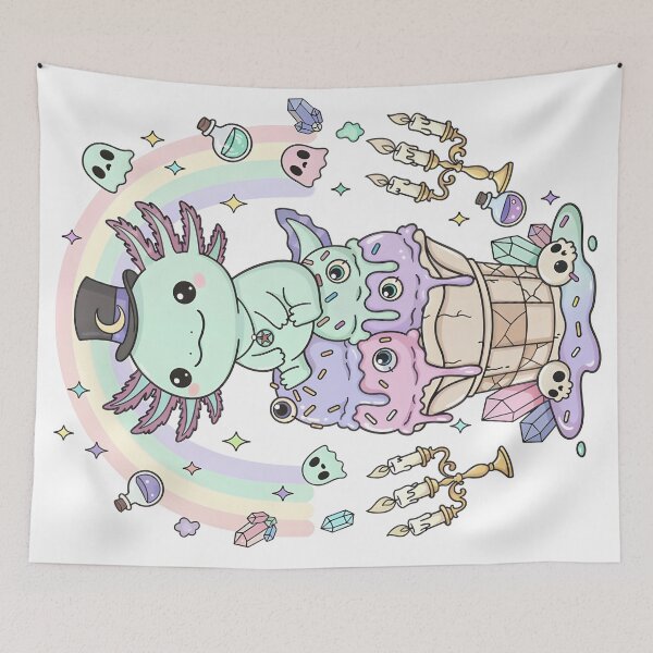 Item preview, Astral Axolotl – Archmage of the Gelato Galaxy designed and sold by RubisLeaf.
