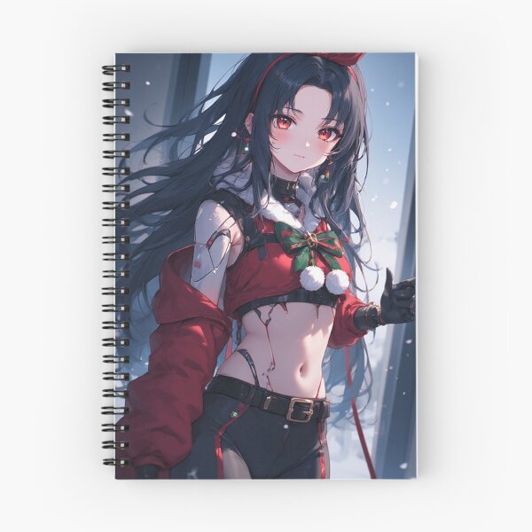 Item preview, Cyber chica anime en navidad designed and sold by ArtsJulian.
