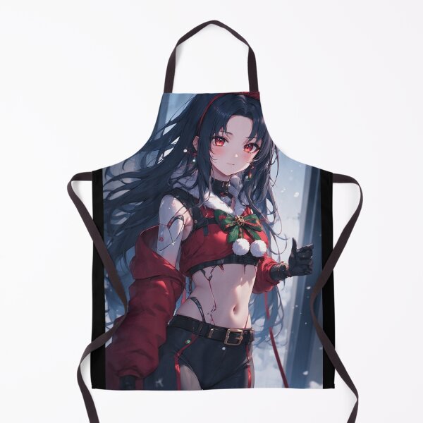 Item preview, Cyber anime girl at Christmas designed and sold by ArtsJulian.
