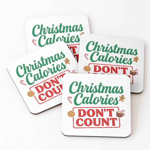 Item preview, Christmas Calories Don't Count Funny Holiday Design designed and sold by Printiko.