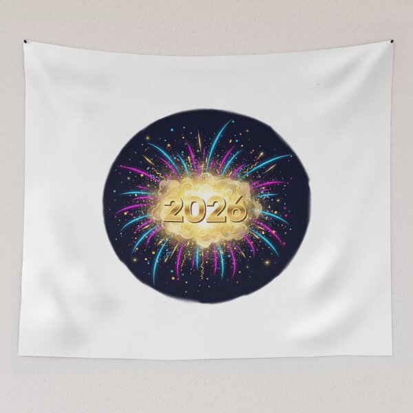 Item preview, 2026 Popping Out from Blast – New Year Explosion Illustration designed and sold by Fandom Universe.