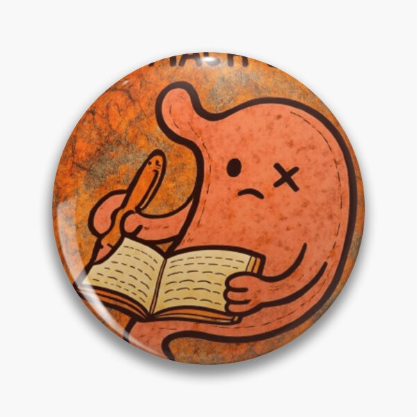 Item preview, Stomach Book Abstract Character Art designed and sold by NAVOZKA.