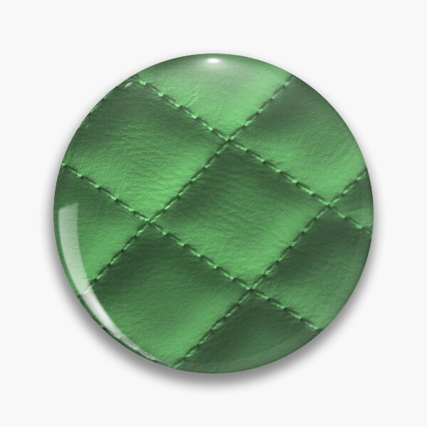Item preview, Green Quilted Luxury Leather Pattern designed and sold by capricedefille.