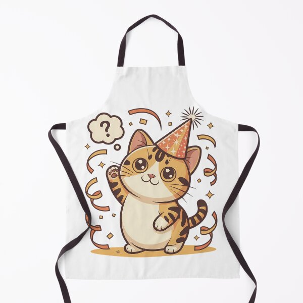 Item preview, Manx Cat Tailless Try New Year Chibi Funny No Tail Cat Sarcastic Holiday Design designed and sold by GiftsForge.