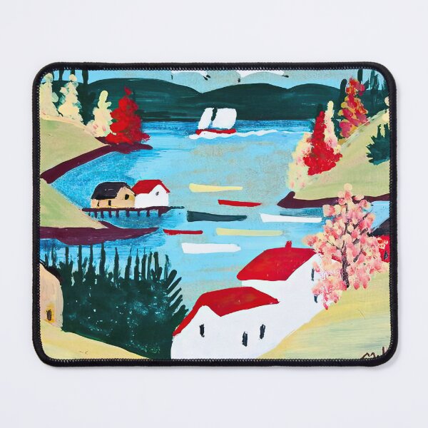 Item preview, Ben Loman Harbour Folk Art Print Maud Lewis designed and sold by st1art.