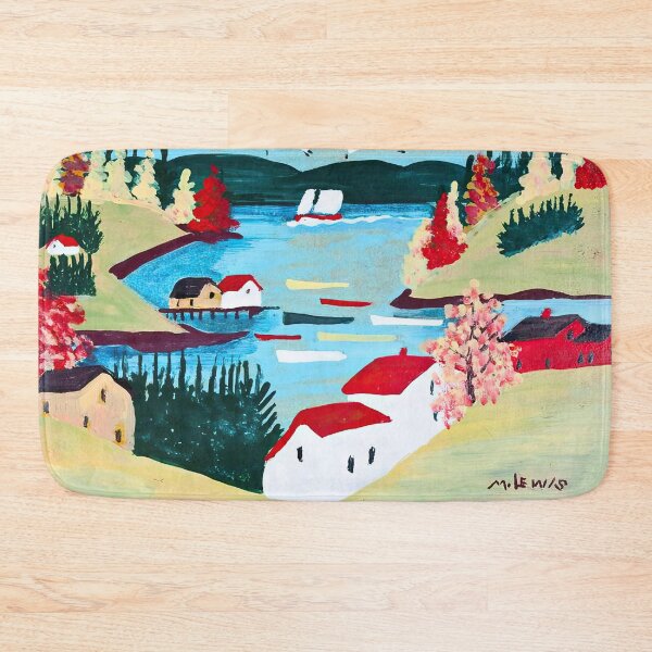 Item preview, Ben Loman Harbour Folk Art Print Maud Lewis designed and sold by st1art.