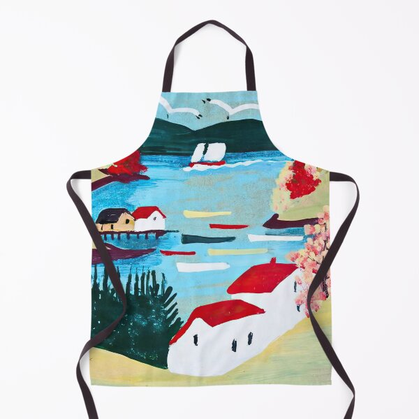 Item preview, Ben Loman Harbour Folk Art Print Maud Lewis designed and sold by st1art.
