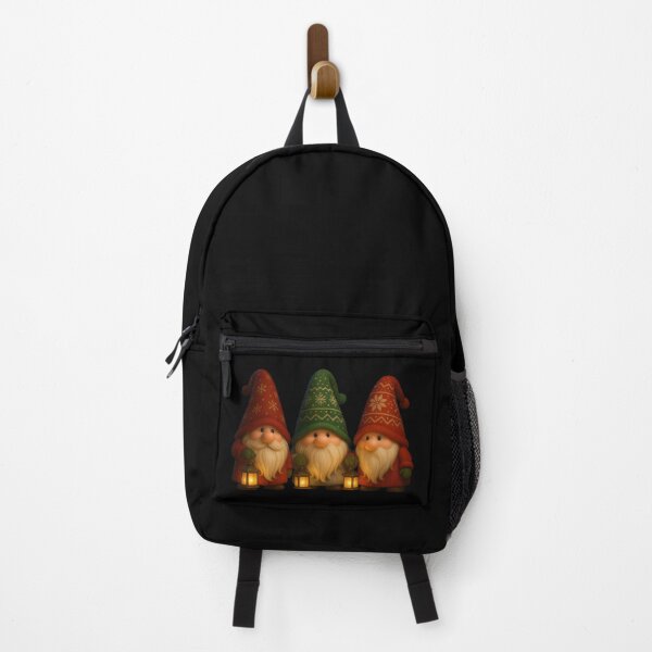 Item preview, Three Santa Claus Figures with Lamps – Festive Christmas Holiday Design designed and sold by ParisFibre.