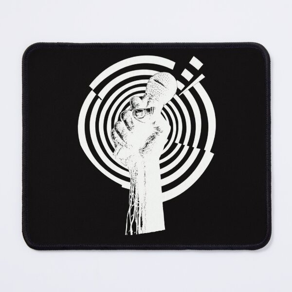 Item preview, Podcast Mic Hand Gesture Radio Waves designed and sold by PixelQ.