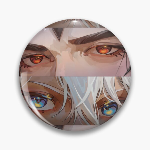 Item preview, Mammon and lucifer Obey Me! eyes designed and sold by Zouzoru.