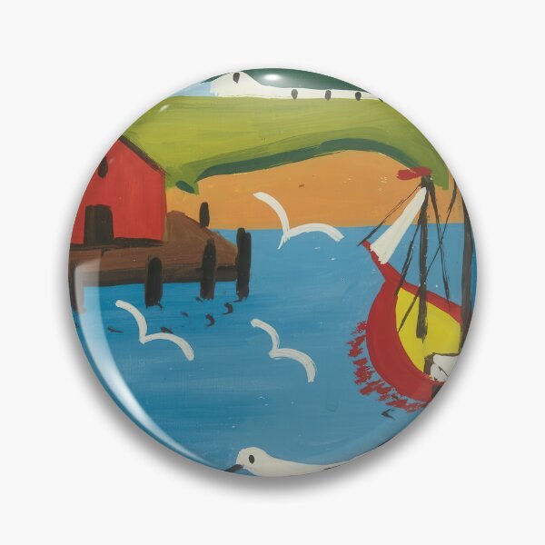 Item preview, Maud Lewis Harbour Scene designed and sold by st1art.