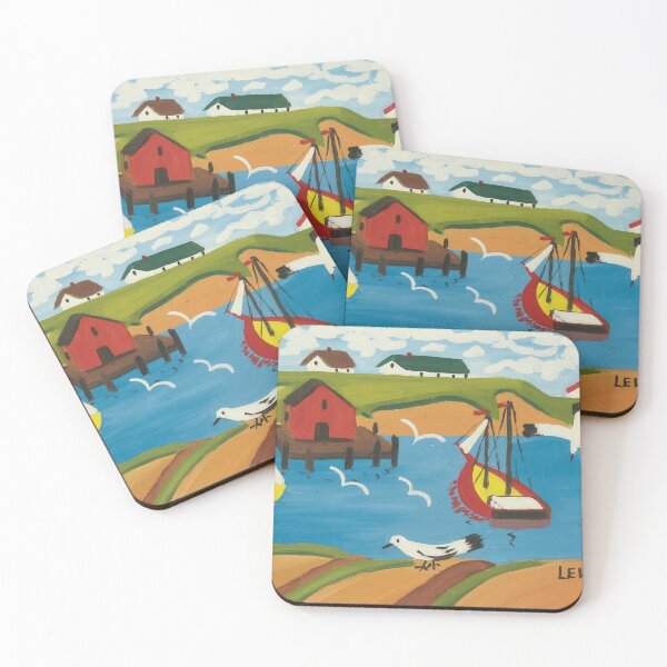 Item preview, Maud Lewis Harbour Scene designed and sold by st1art.