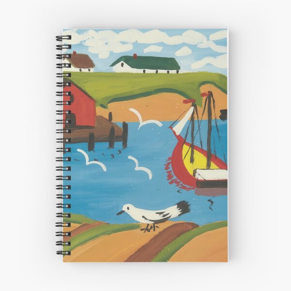 Item preview, Maud Lewis Harbour Scene designed and sold by st1art.