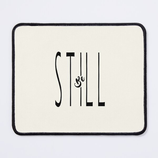 Item preview, Be Still Christian ultra Minimal Typography Design – Psalm 46:10 Bible Verse Word Art | Black designed and sold by ZechJohnRB.