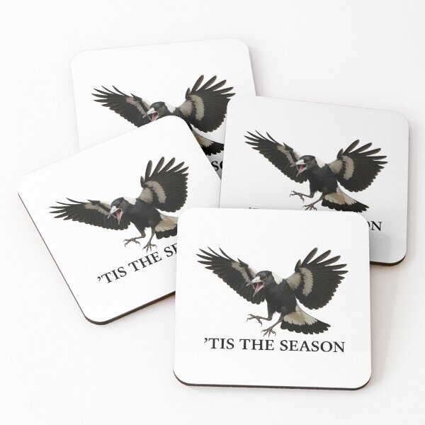 Item preview, Swooping Magpie designed and sold by Wonkies.