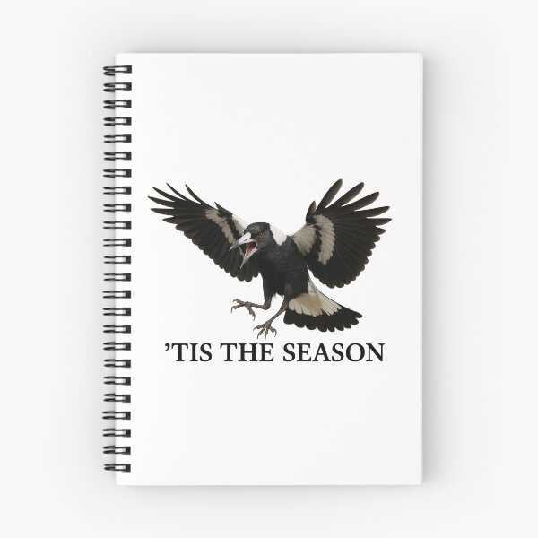 Item preview, Swooping Magpie designed and sold by Wonkies.