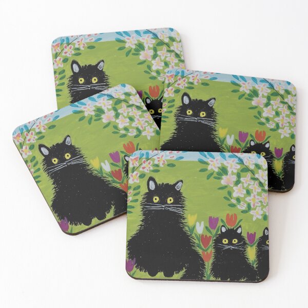 Item preview, Three Black Cats - Maud Lewis designed and sold by st1art.