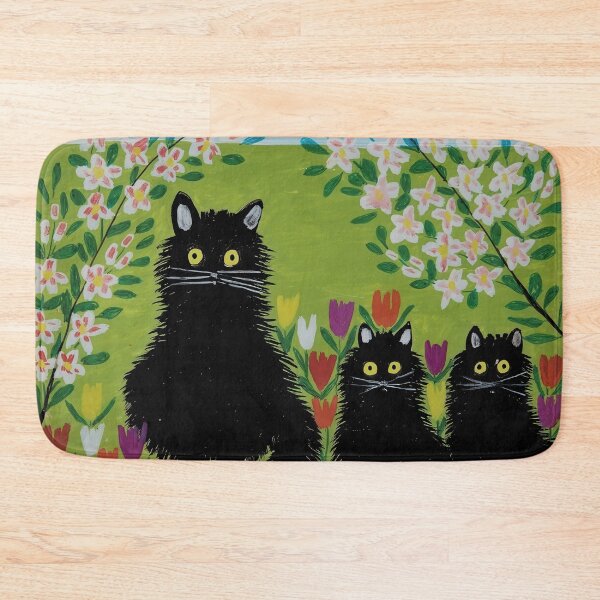 Item preview, Three Black Cats - Maud Lewis designed and sold by st1art.