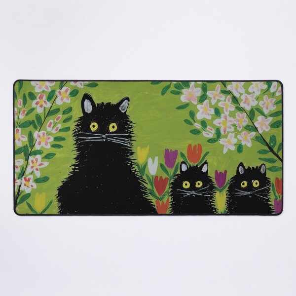 Item preview, Three Black Cats - Maud Lewis designed and sold by st1art.
