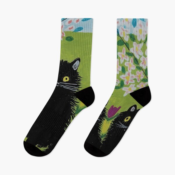 Item preview, Three Black Cats - Maud Lewis designed and sold by st1art.
