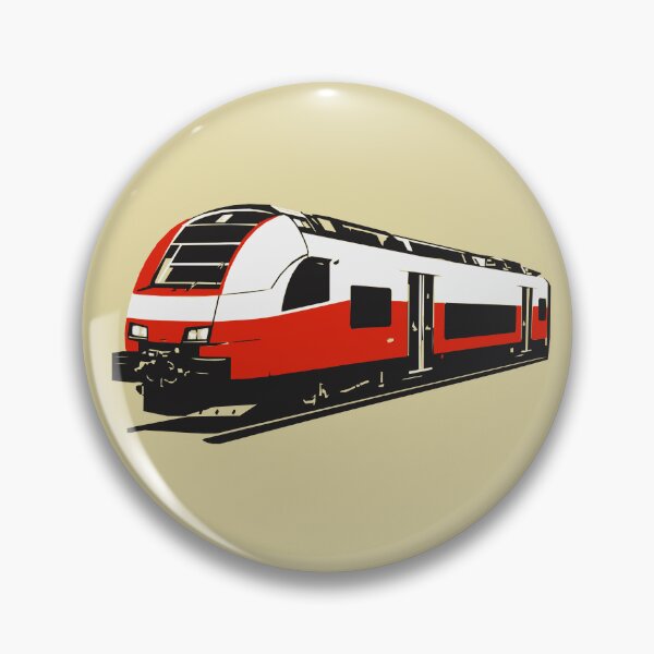 Item preview, Austrian Regional Train – Modern European Commuter Rail designed and sold by Geokafi.