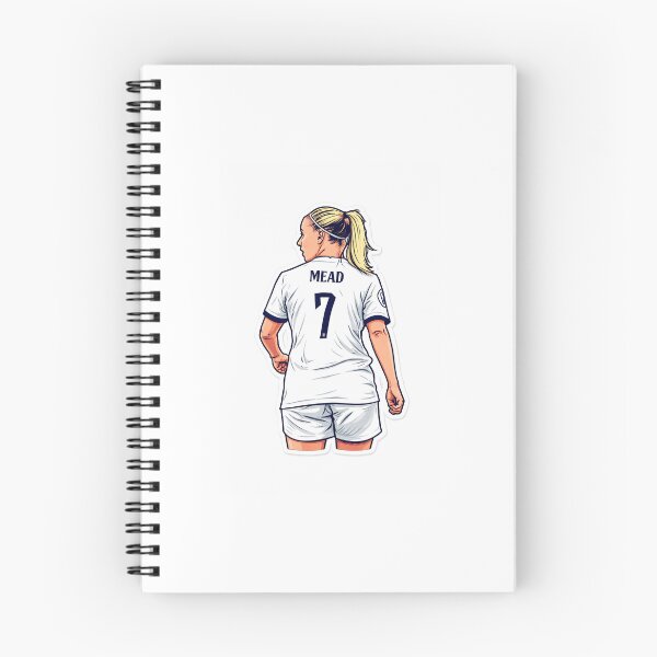 Item preview, Beth Mead Sticker sticker Lioness England footballer designed and sold by Sportslista.