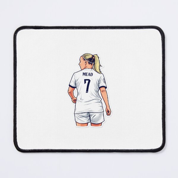 Item preview, Beth Mead Sticker sticker Lioness England footballer designed and sold by Sportslista.
